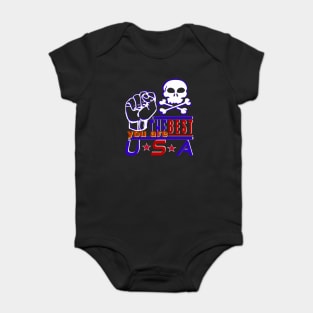 You Are The Best USA Design The Strongest Sea Pirates- Iron Hand Baby Bodysuit